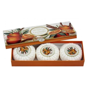 3x100g narancs fahéj szappan készletben - SA Fiorentino