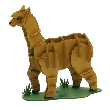 3D papírmakett alpaka