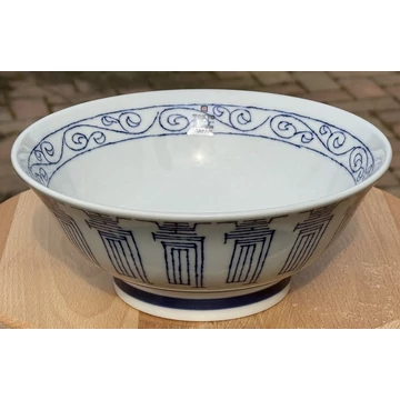 Eredeti japán porcelán ramen tál No4. 22cm átmérő