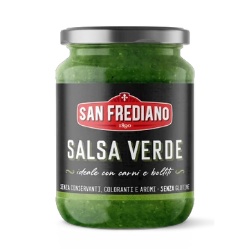 Salsa verde (zöldfűszeres  mártás) lampredottóhoz 185g San Frediano