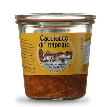 TOSZKÁN PACALPÖRKÖLT MARHA ÍNNAL CACCIUCCO 480g