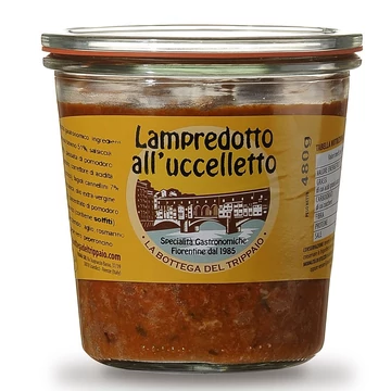 TOSZKÁN LAMPREDOTTO ALL’UCCELLETTO 480g