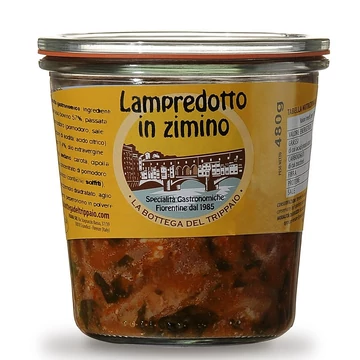 TOSZKÁN LAMPREDOTTO IN ZIMINO 480g