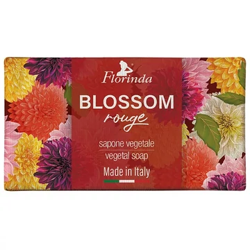 Florinda szappan piros virág 100g