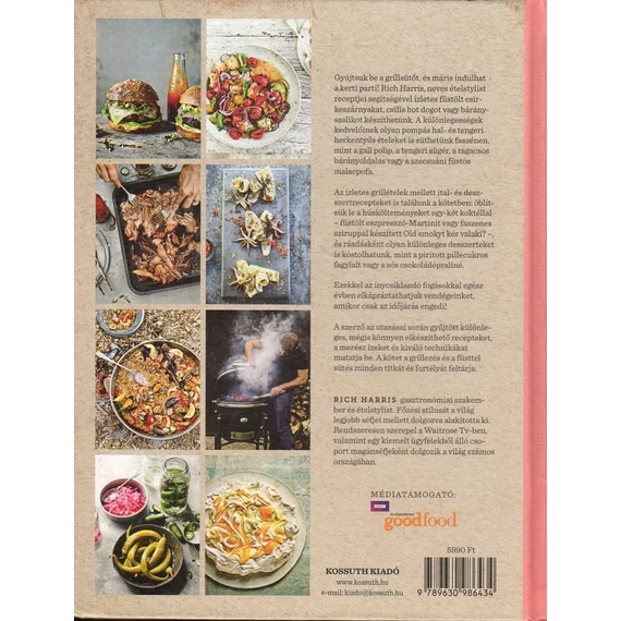 Rich Harris: Grill és Tűz könyv
