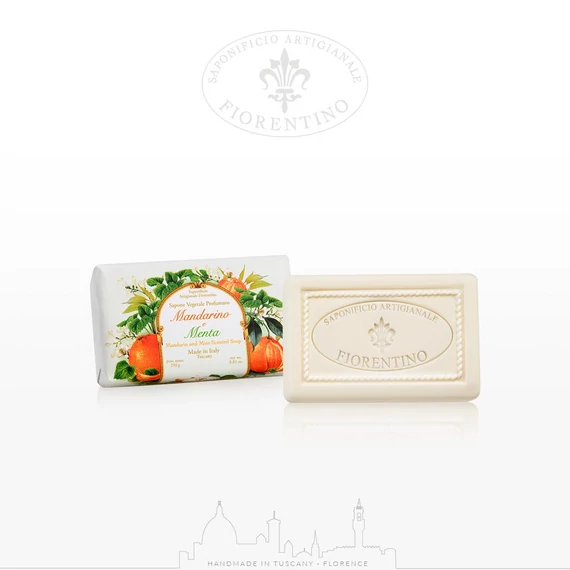 250g növényi szappan Mandarin és Menta SA Fiorentino