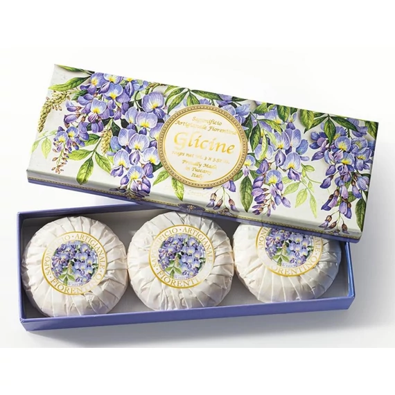 3x100g lilaakác szappan készletben - SA Fiorentino