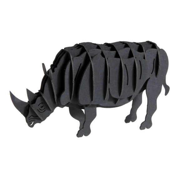 3D papírmakett rinocérosz