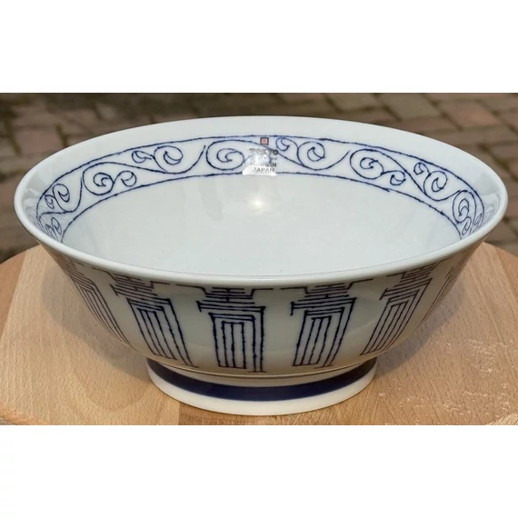 Eredeti japán porcelán ramen tál No4. 22cm átmérő