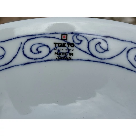 Eredeti japán porcelán ramen tál No4. 22cm átmérő