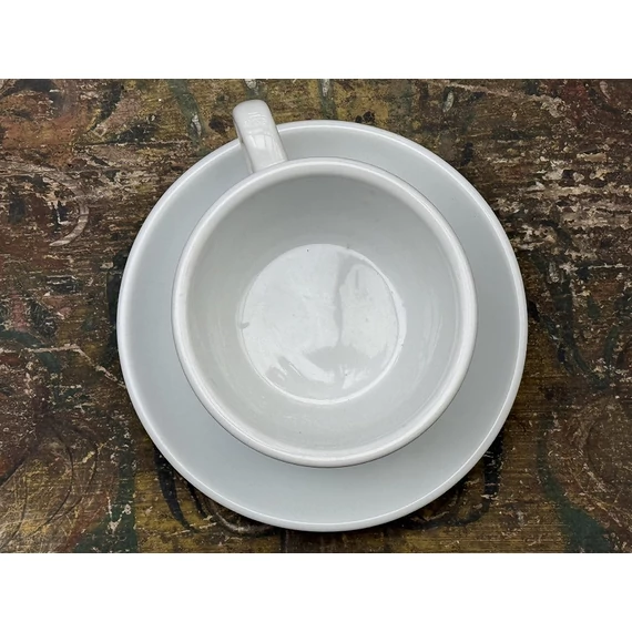 Porcelán cappuccinos csésze Mascaf logoval