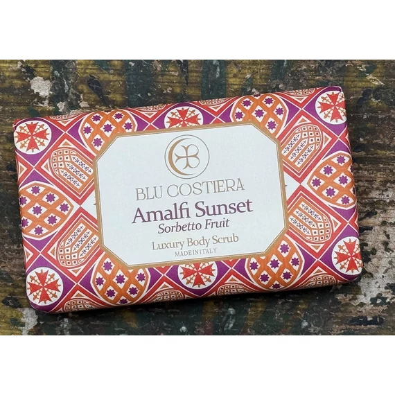 Amalfi Sunset testradíros szappan 150g Blu Costiera