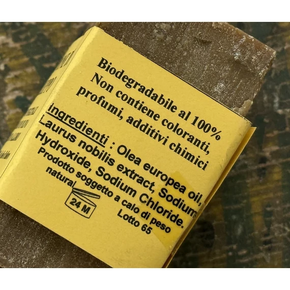 Aleppoi rusztikus szappan 25% babérolajjal 