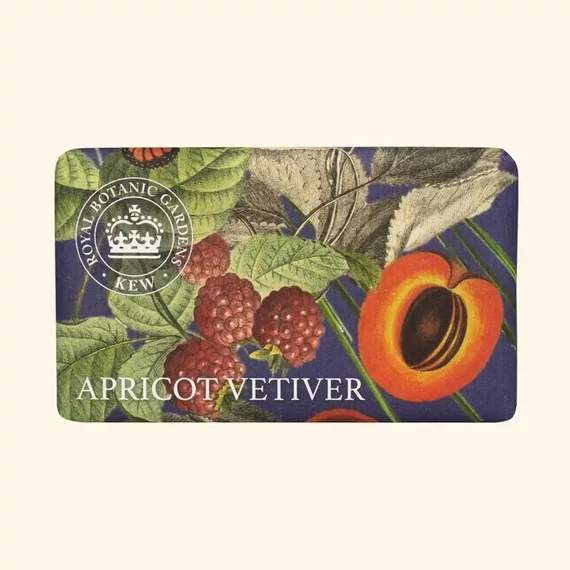 Kew Gardens sárgabarack vetiver illatú szappan The English Soap Company