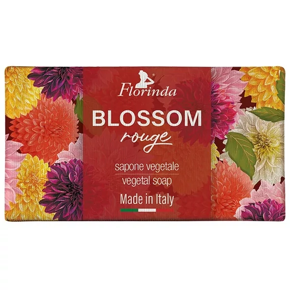 Florinda szappan piros virág 100g