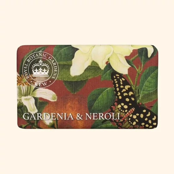 Kew Gardens gardenia neroli illatú szappan The English Soap Company