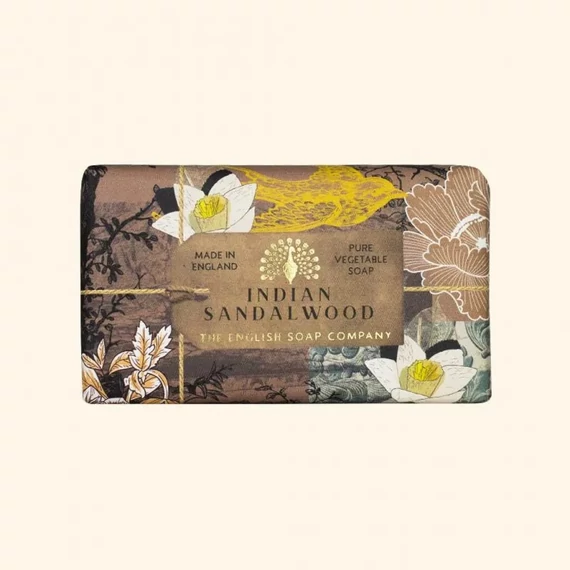 Anniversary indiai szantálfa illatú szappan The English Soap Company