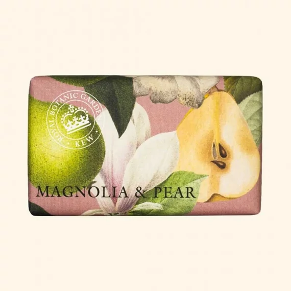 Kew Gardens magnólia körte illatú szappan The English Soap Company