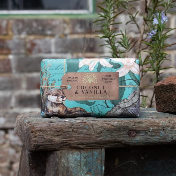 Anniversary kókusz és vanília illatú szappan The English Soap Company