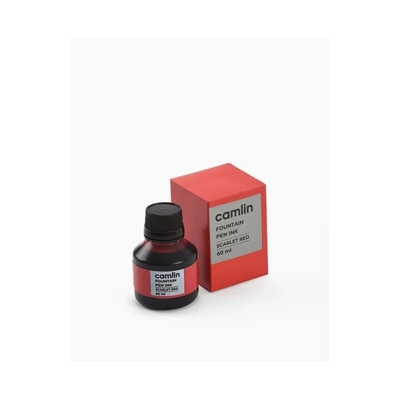 Töltőtoll tinta 60ml Piros Camlin