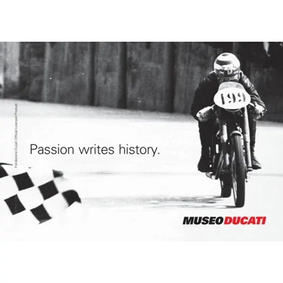 Museo Ducati golyóstoll és ceruza piros Giuliano Mazzuoli