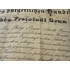 Esztergomban kiadott német nyelvű kereskedői bizonyítvány 1858-ból