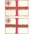 Vörös József  italkereskedő Esztergom 13 db italcímkéje
